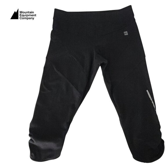 MEC Body Fit 3/4 Length Active Tights black small - Picture 1 of 13